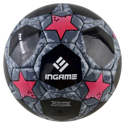 Мяч футбольный Ingame Pro Black №5